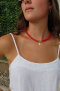 Red, White & Navy Customizable Necklace
