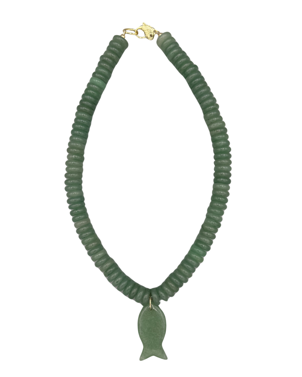 The Verde Fish Necklace